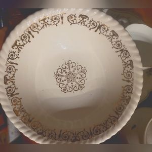 Antique serving bowl